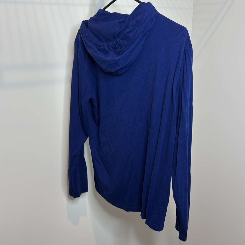 Polo Ralph Lauren Blue Hooded Pullover - Picture 4 of 4
